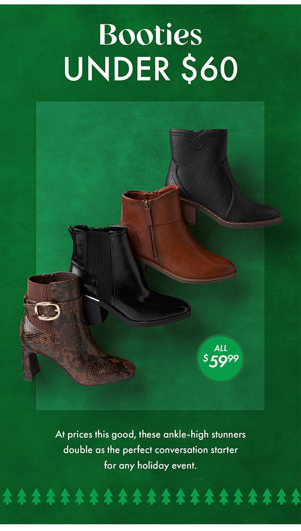 Booties UNDER $60