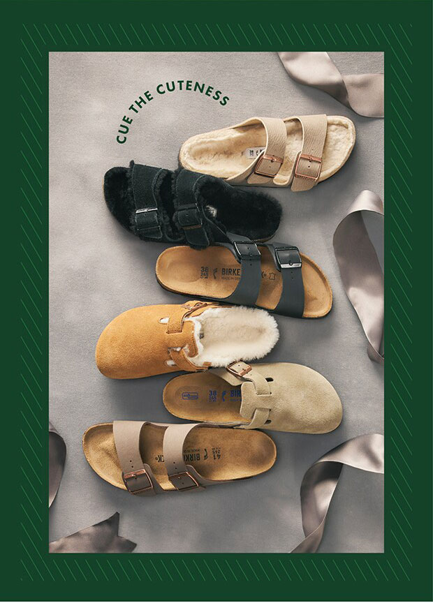 DSW Birkenstock for the holidays. Campaign Buzz
