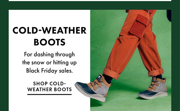 SHOP COLD- WEATHER BOOTS