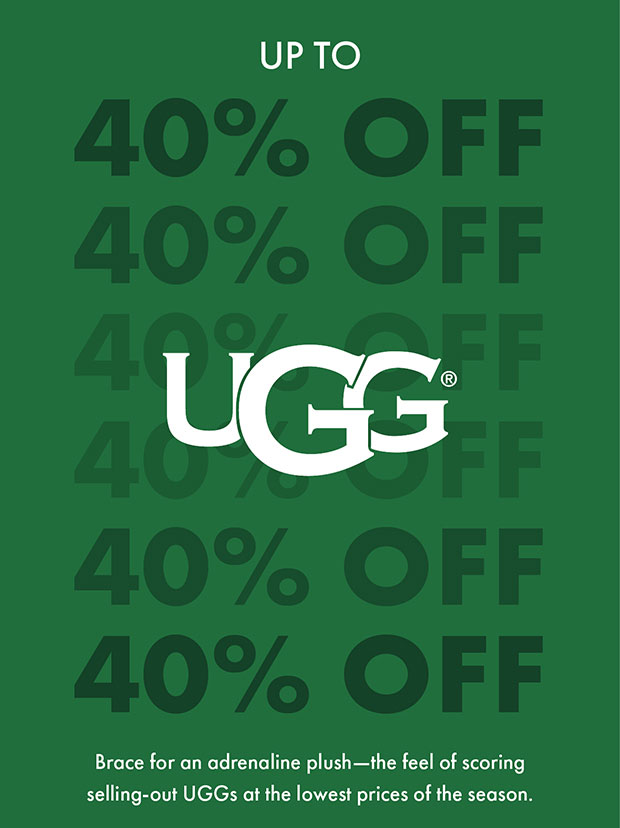 UP TO 40% OFF