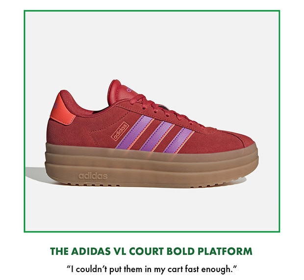THE ADIDAS VL COURT BOLD PLATFORM