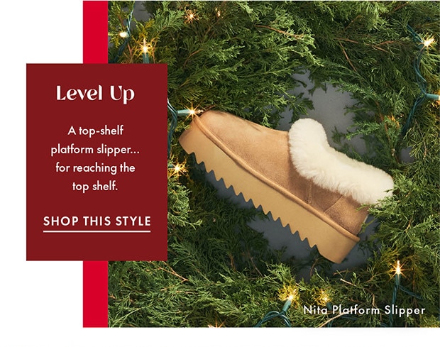 Nita Platform Slipper | SHOP THIS STYLE