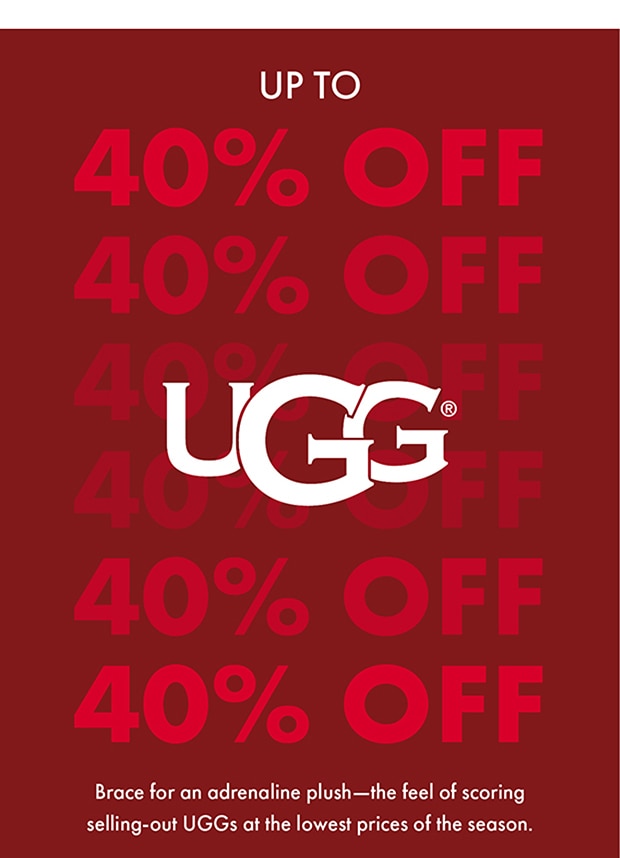 UGG UPTO 40% OFF