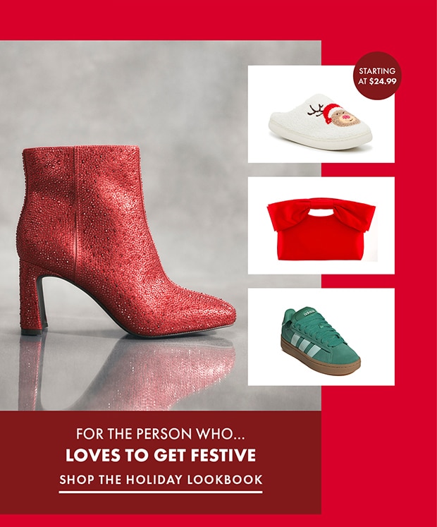 SHOP THE HOLIDAY LOOKBOOK