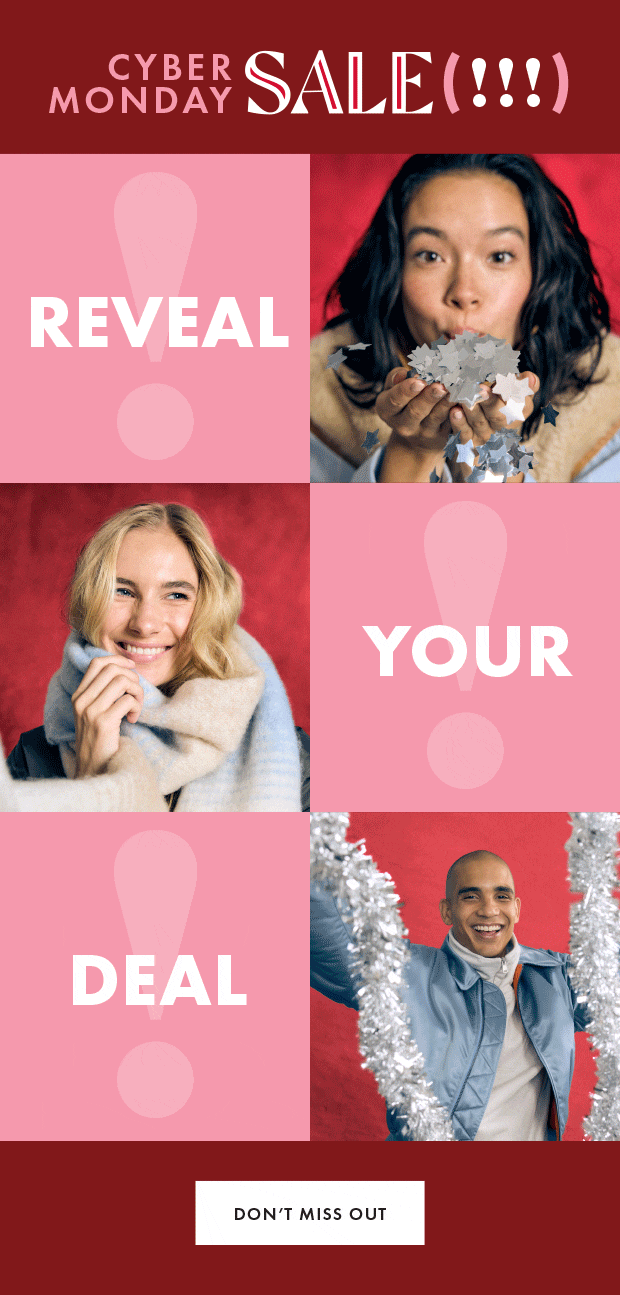 CYBER MONDAY SALE(!!!) REVEAL YOUR DEAL DON'T MISS OUT