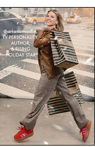 @ARIANAMADIX, TV PERSONALITY, AUTHOR, & RISING HOLIDAY STAR