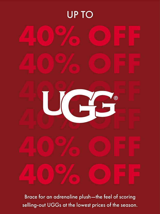 UP TO 40% OFF