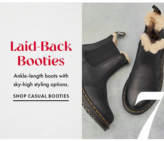 SHOP CASUAL BOOTIES
