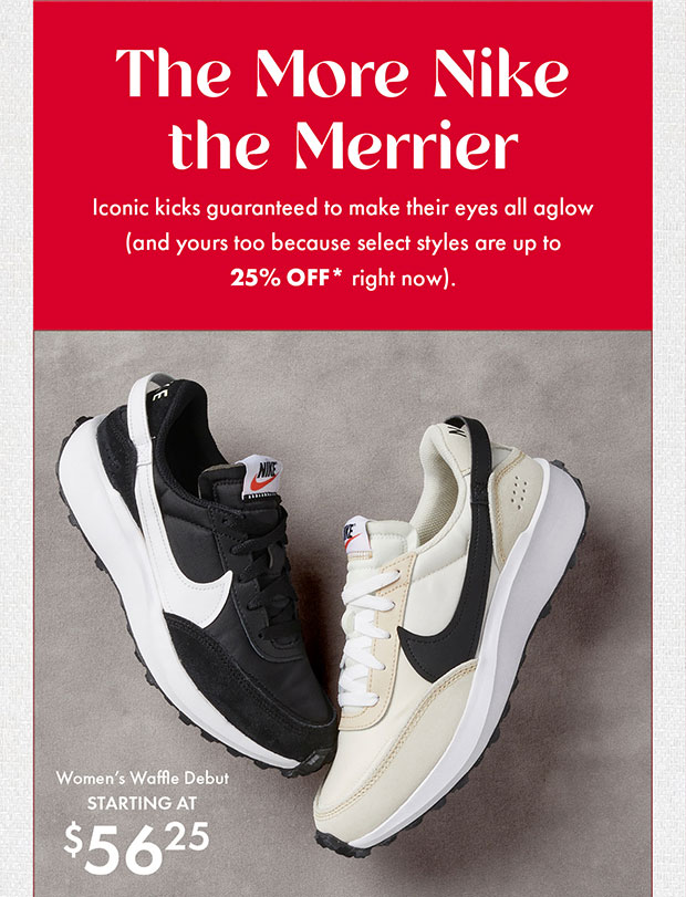 THE MORE NIKE THE MERRIER