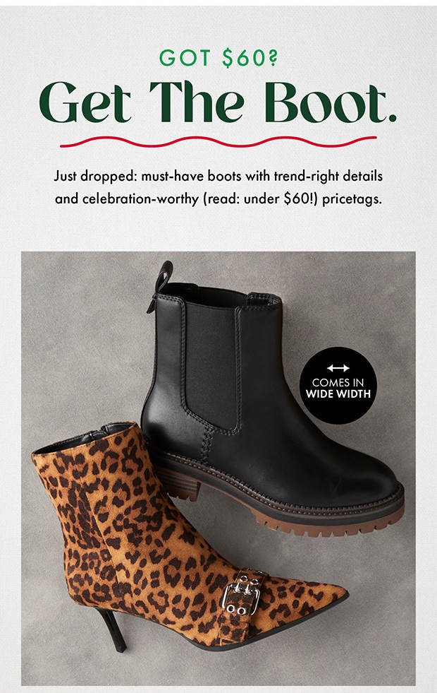 GET THE BOOT