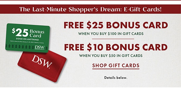 SHOP GIFT CARDS