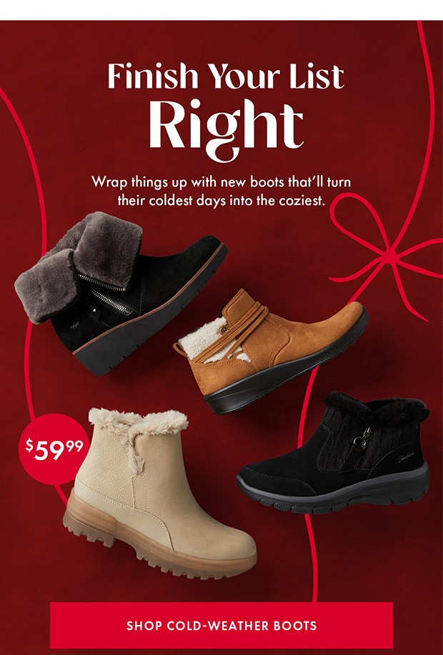 SHOP COLD-WEATHER BOOTS