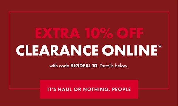 EXTRA 10% OFF