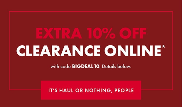 EXTRA 10% OFF WITH CODE BIGDEAL10