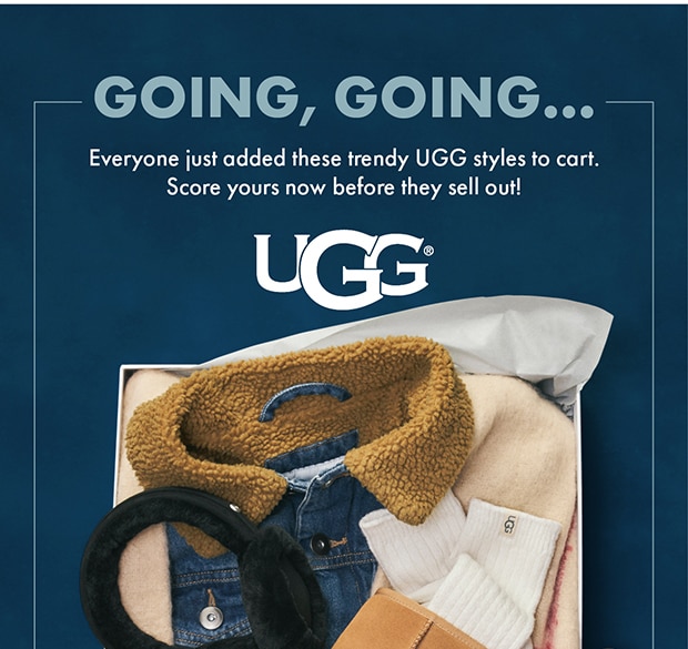 GOING, GOING...