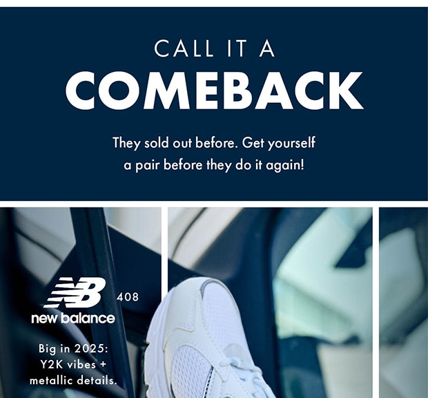 CALL IT A COMEBACK