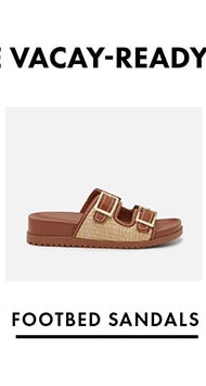 FOOTBED SANDALS