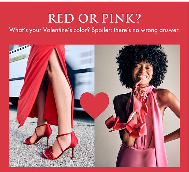 RED OR PINK?