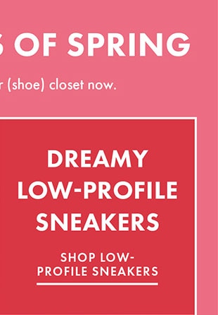 SHOP LOW-PROFILE SNEAKERS