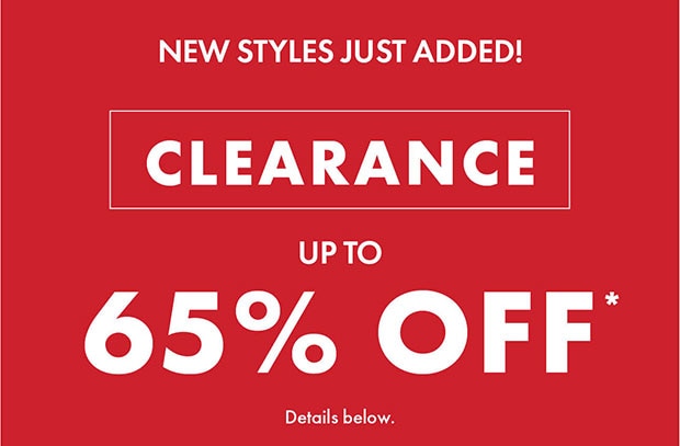 CLEARANCE UPTO 65% OFF*