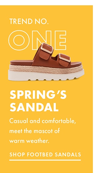 SHOP FOOTBED SANDALS