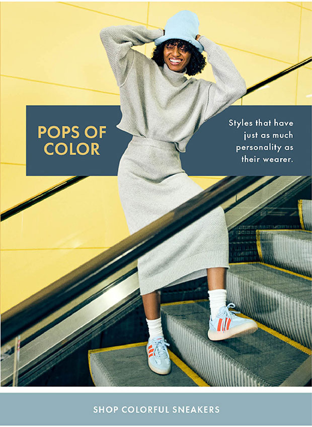 SHOP COLORFUL SNEAKERS