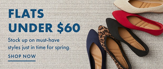 FLATS UNDER $60