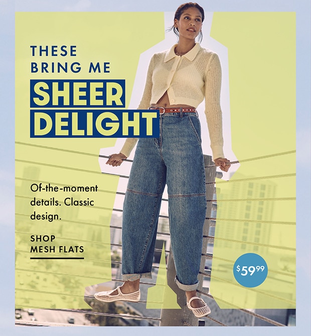 SHOP MESH FLATS