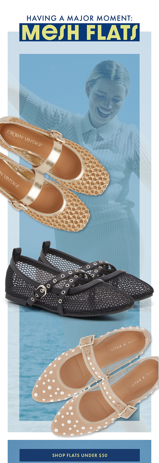 SHOP FLATS UNDER $50