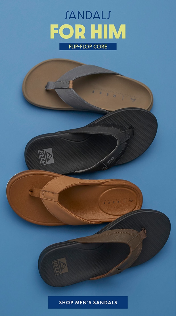 SHOP MEN’S SANDALS