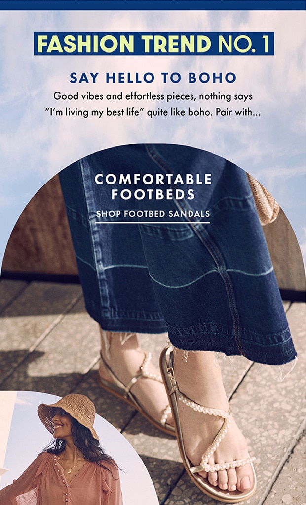 SHOP FOOTBED SANDALS