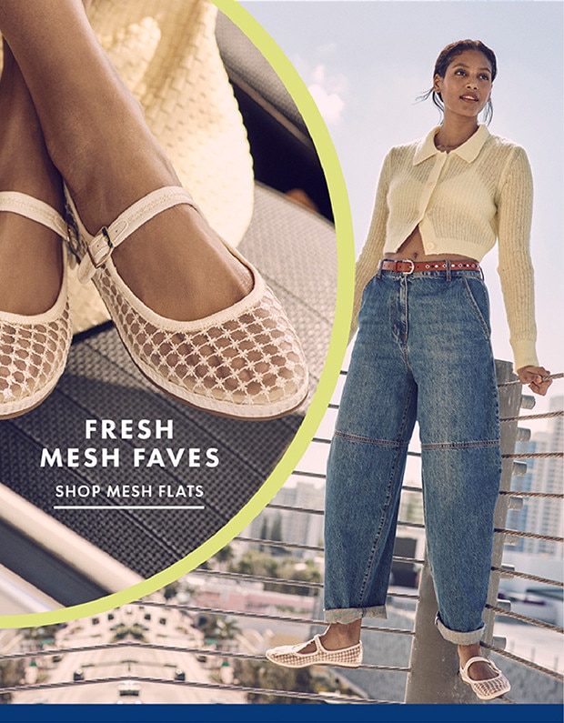 SHOP MESH FLATS