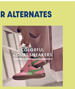 COLORFUL COURT SNEAKERS