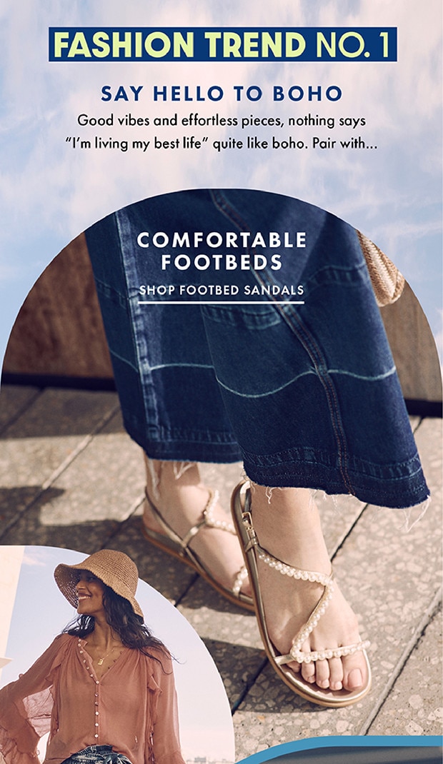 SHOP FOOTBED SANDALS