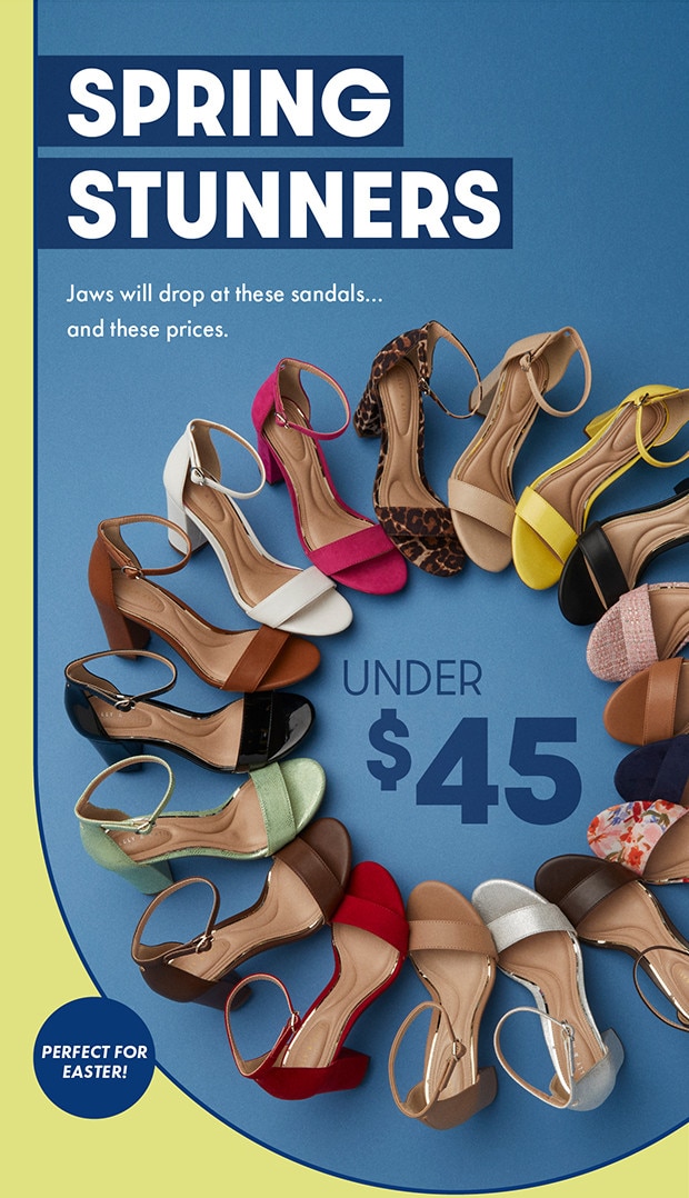 SPRING STUNNERS UNDER $45