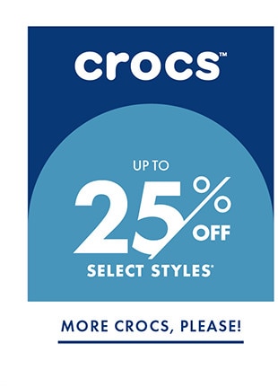 MORE CROCS, PLEASE!