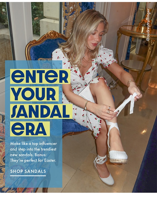 SHOP SANDALS