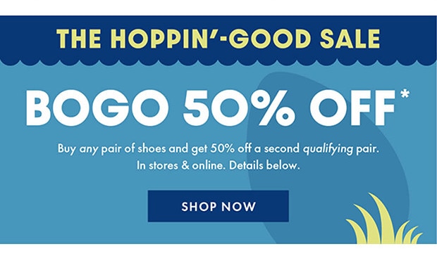 BOGO 50% OFF* - SHOP NOW