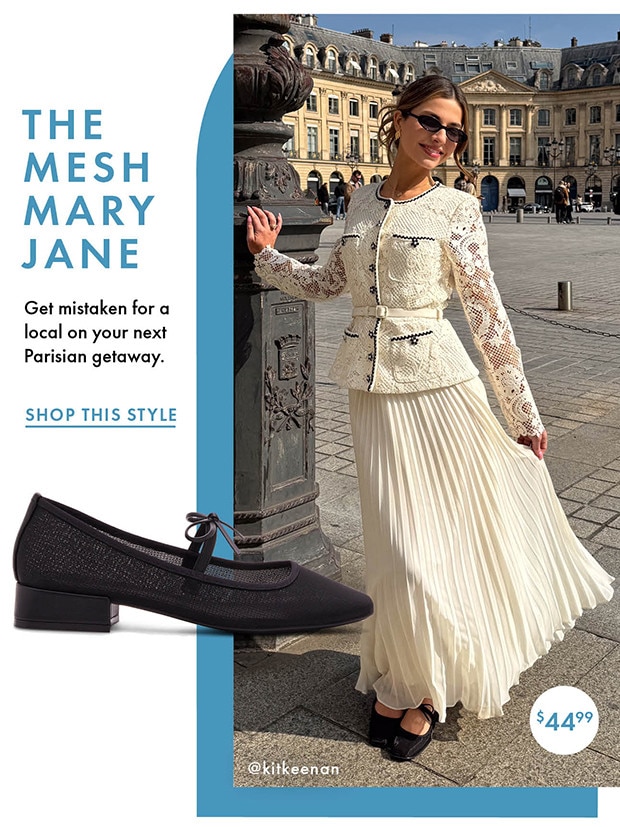 THE MESH MARY JANE - SHOP THIS STYLE