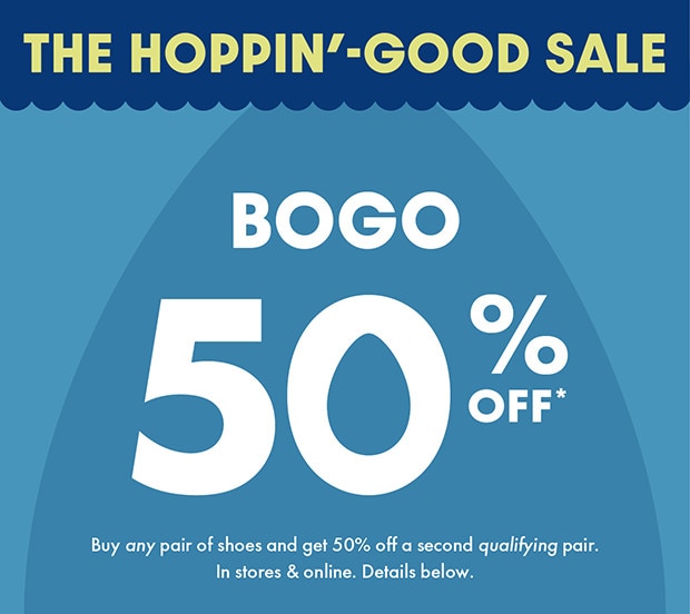 BOGO 50% OFF*