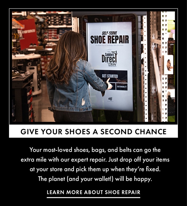 LEARN MORE ABOUT SHOE REPAIR