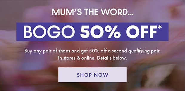 BOGO 50% OFF* SHOP NOW