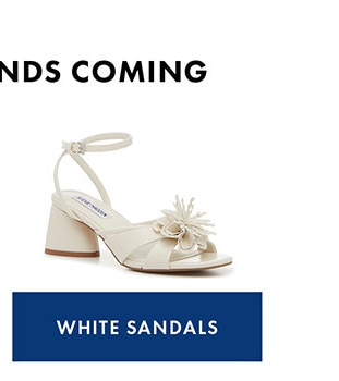 WHITE SANDALS