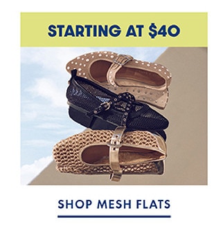 SHOP MESH FLATS