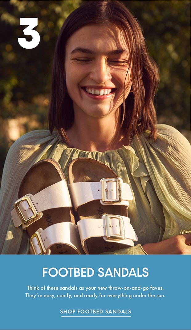SHOP FOOTBED SANDALS